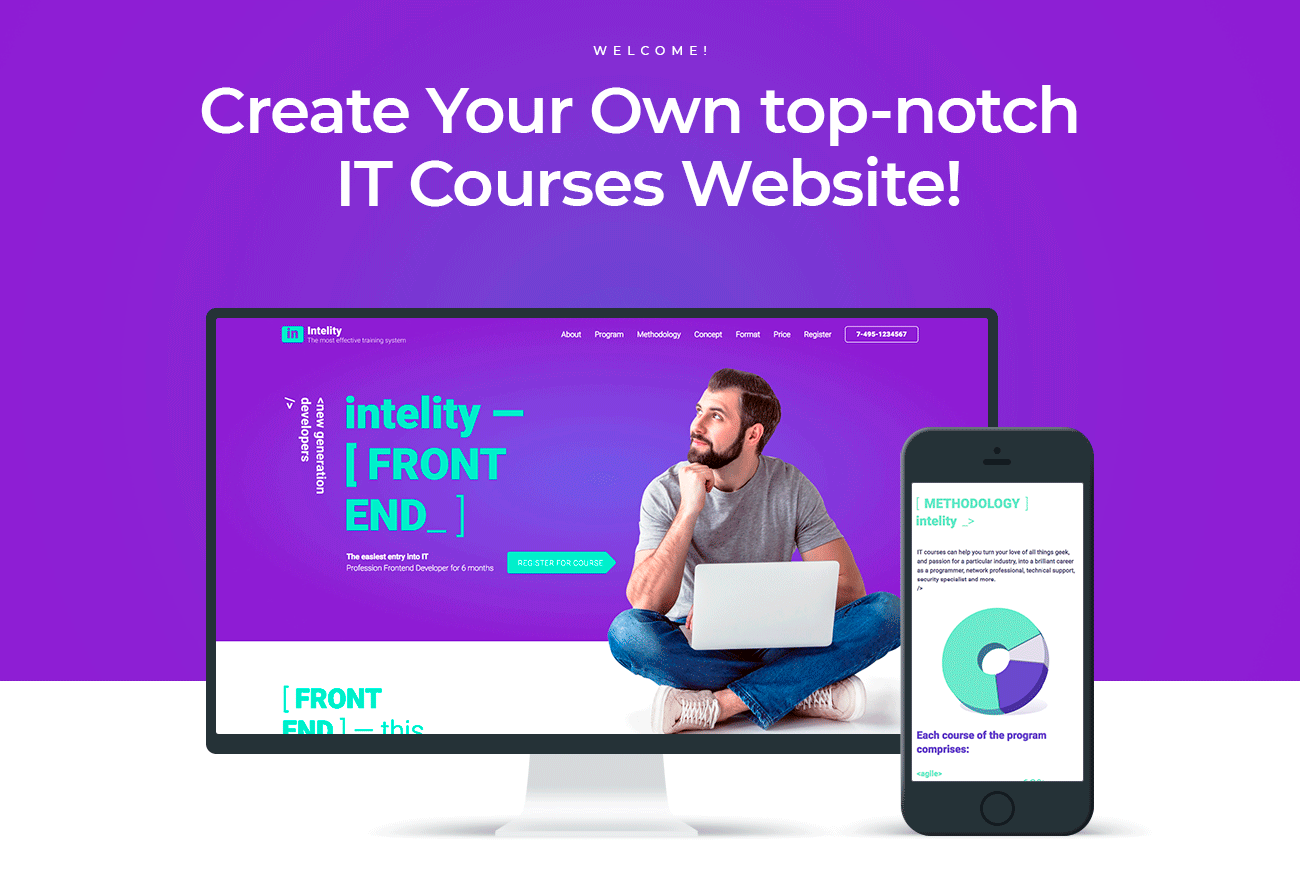 it conference wordpress elementor theme