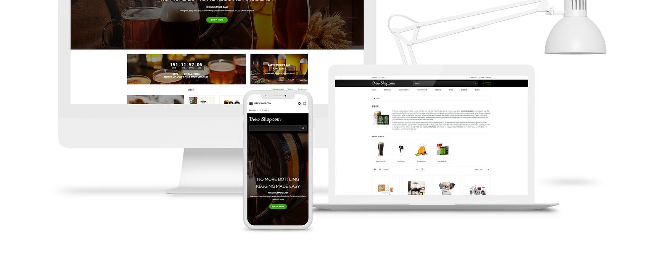 эффективный алкогольный интернет-магазин opencart шаблон