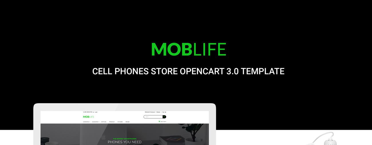 шаблон магазина мобильных телефонов opencart
