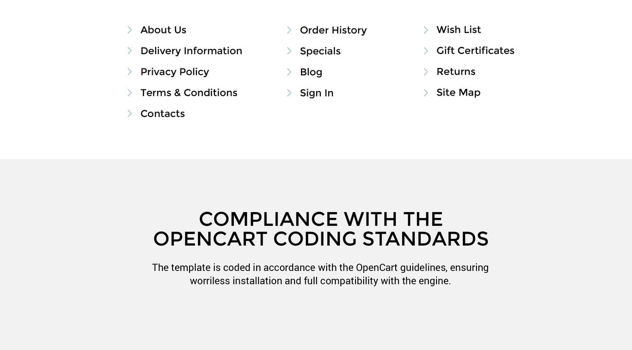 отзывчивый шаблон интернет-магазина сумок opencart