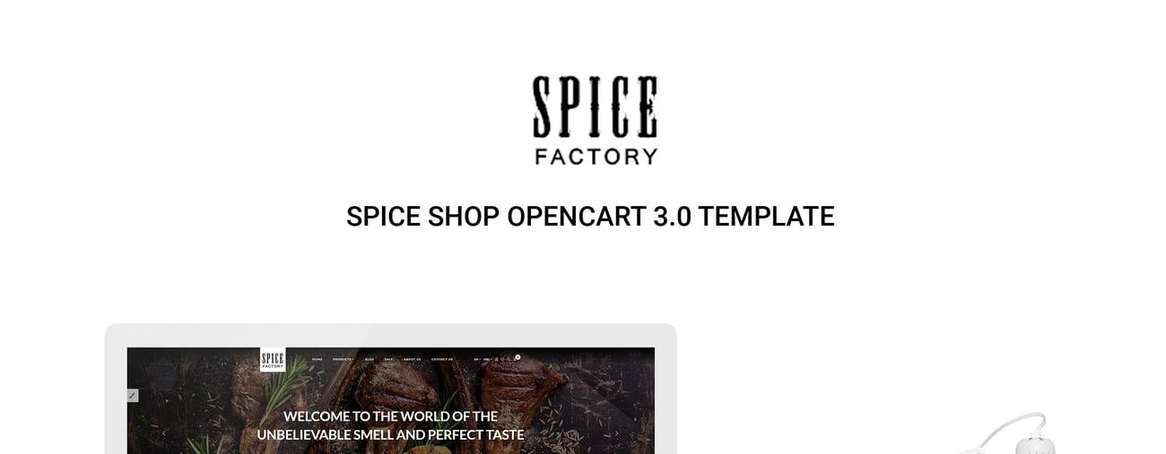 spice factory отзывчивый шаблон opencart