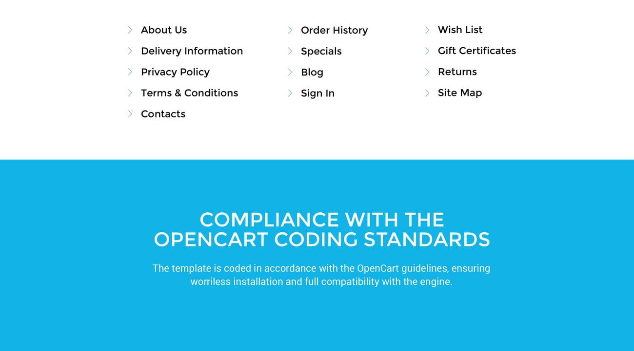 простые системы кондиционирования интернет магазин opencart шаблон