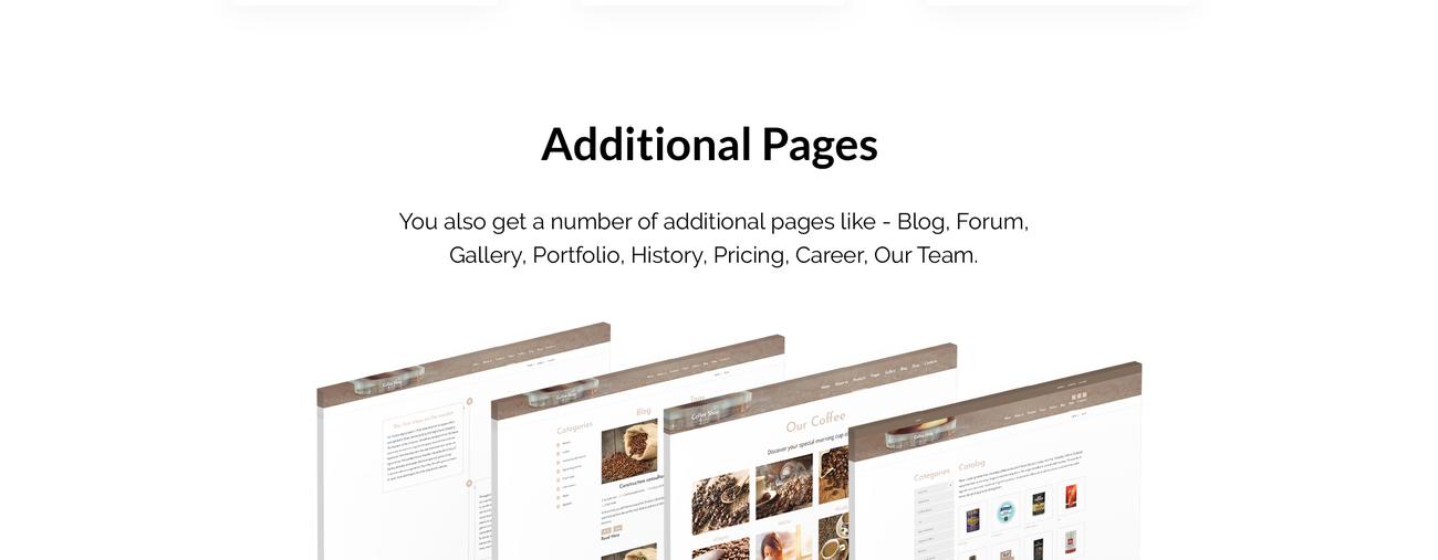 coffe house отзывчивый шаблон joomla