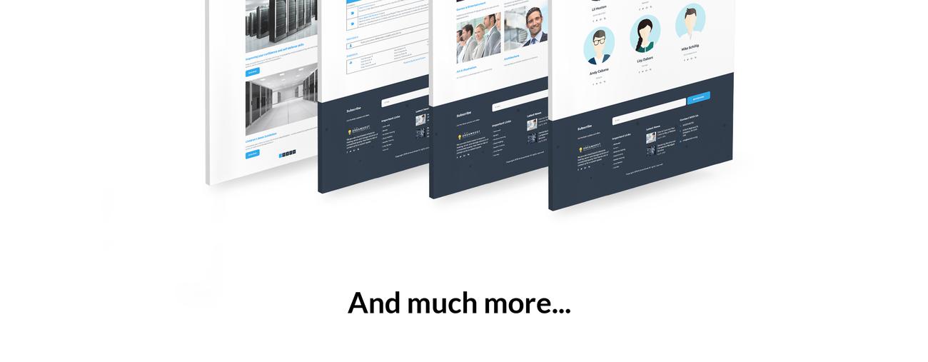 шаблон облачного хостинга joomla