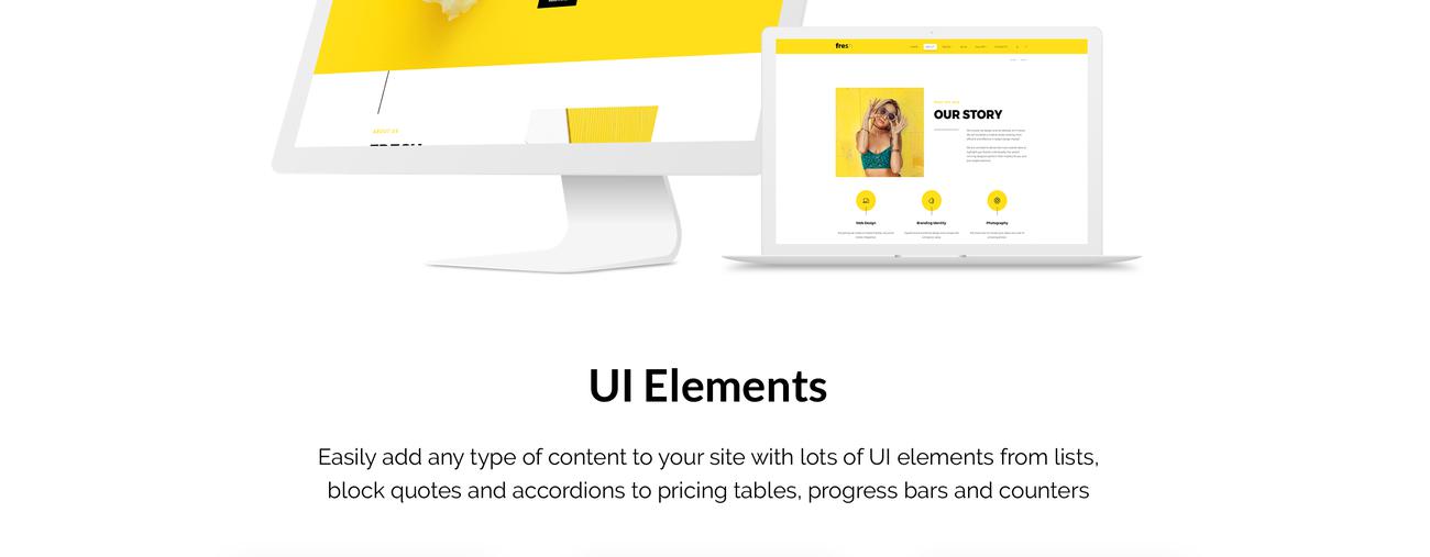 свежий креативный шаблон портфолио joomla