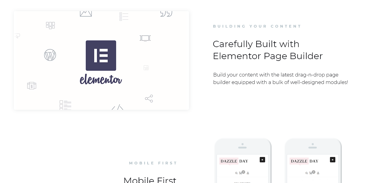 магазин аксессуаров тема woocommerce