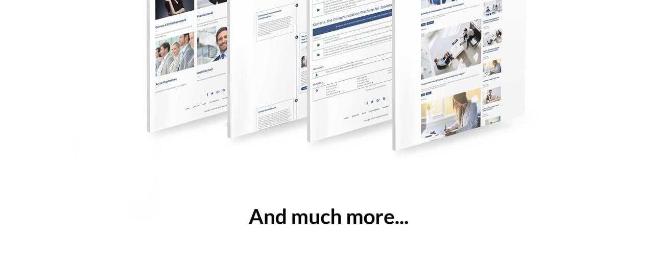 элегантное программное обеспечение компании joomla template