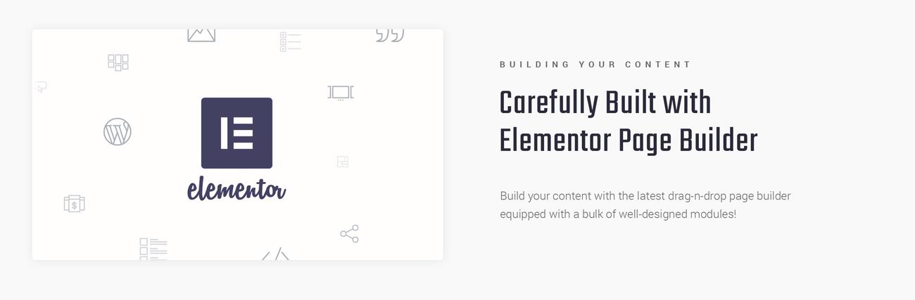 технический блог wordpress elementor theme