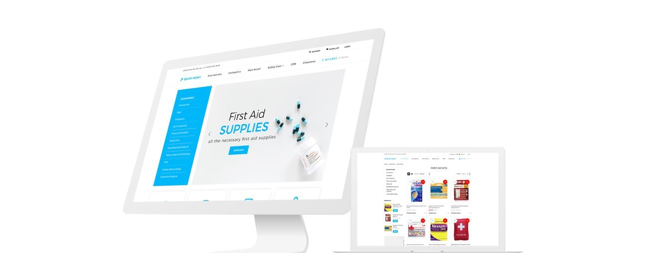 предметы первой помощи shopify тема