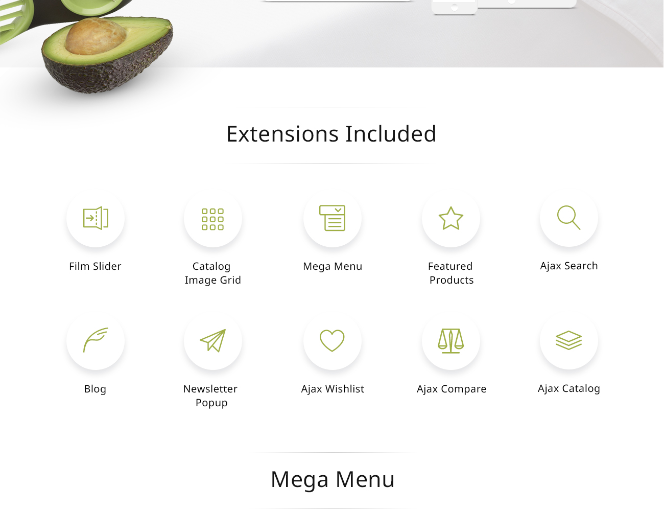 кухонные принадлежности magento theme