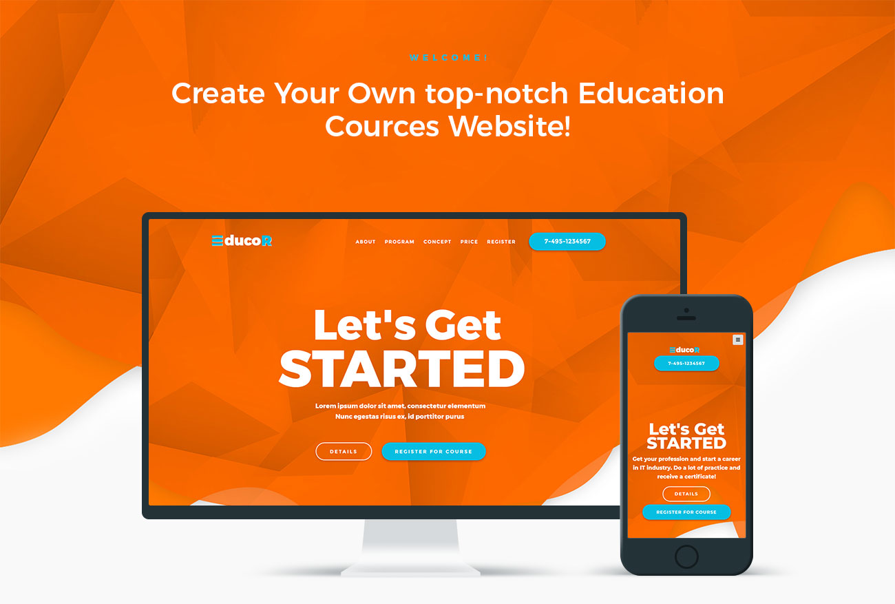 образовательные курсы wordpress elementor theme
