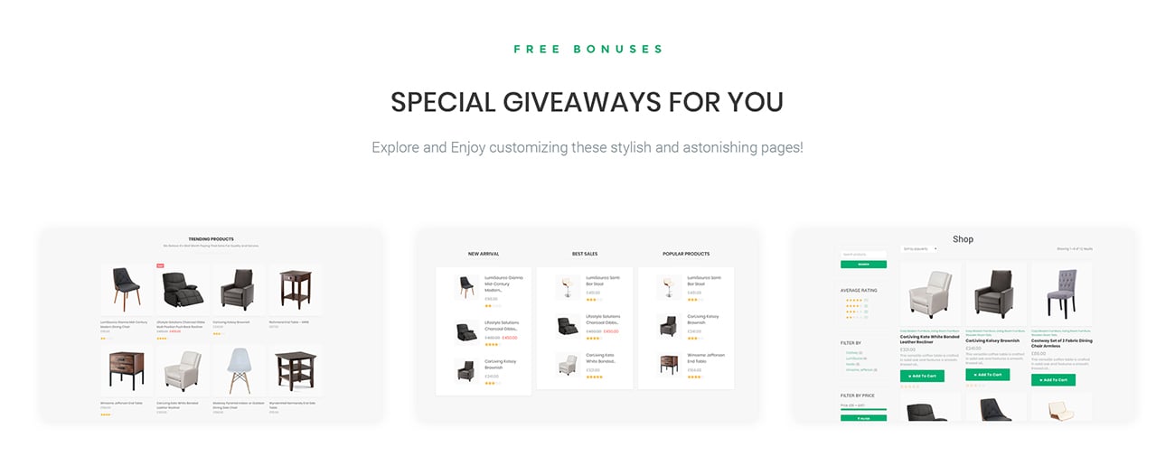 мебельный интернет магазин elementor woocommerce theme
