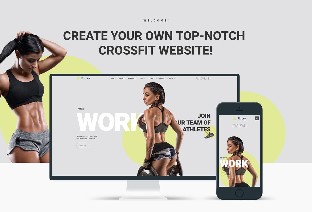 тема crossfit wordpress elementor