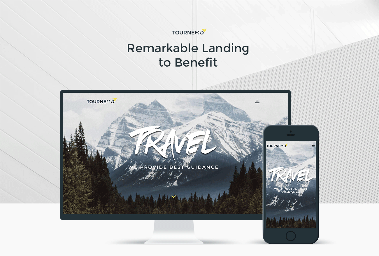 travel elementor wordpress шаблон целевой страницы