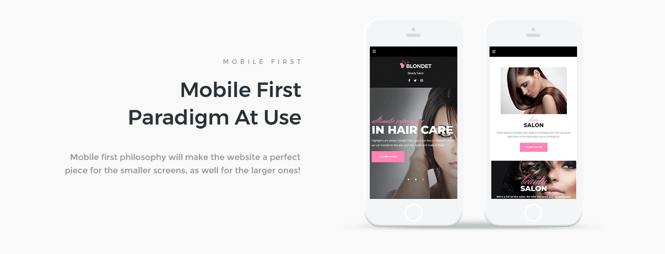 beauty elementor wordpress шаблон целевой страницы wordpress