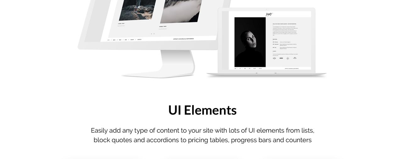 фотограф портфолио joomla шаблон