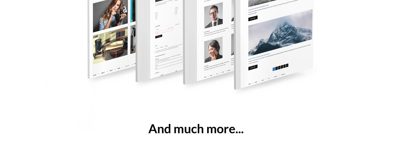 фотограф портфолио joomla шаблон