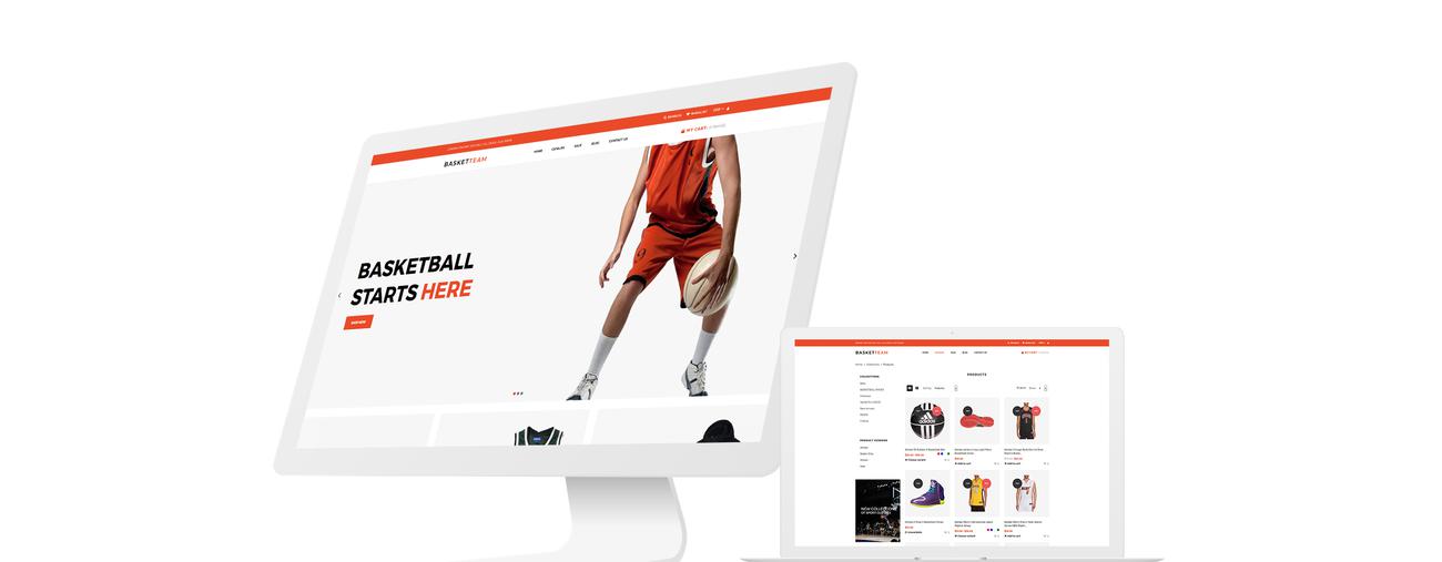 тема baskteam shopify