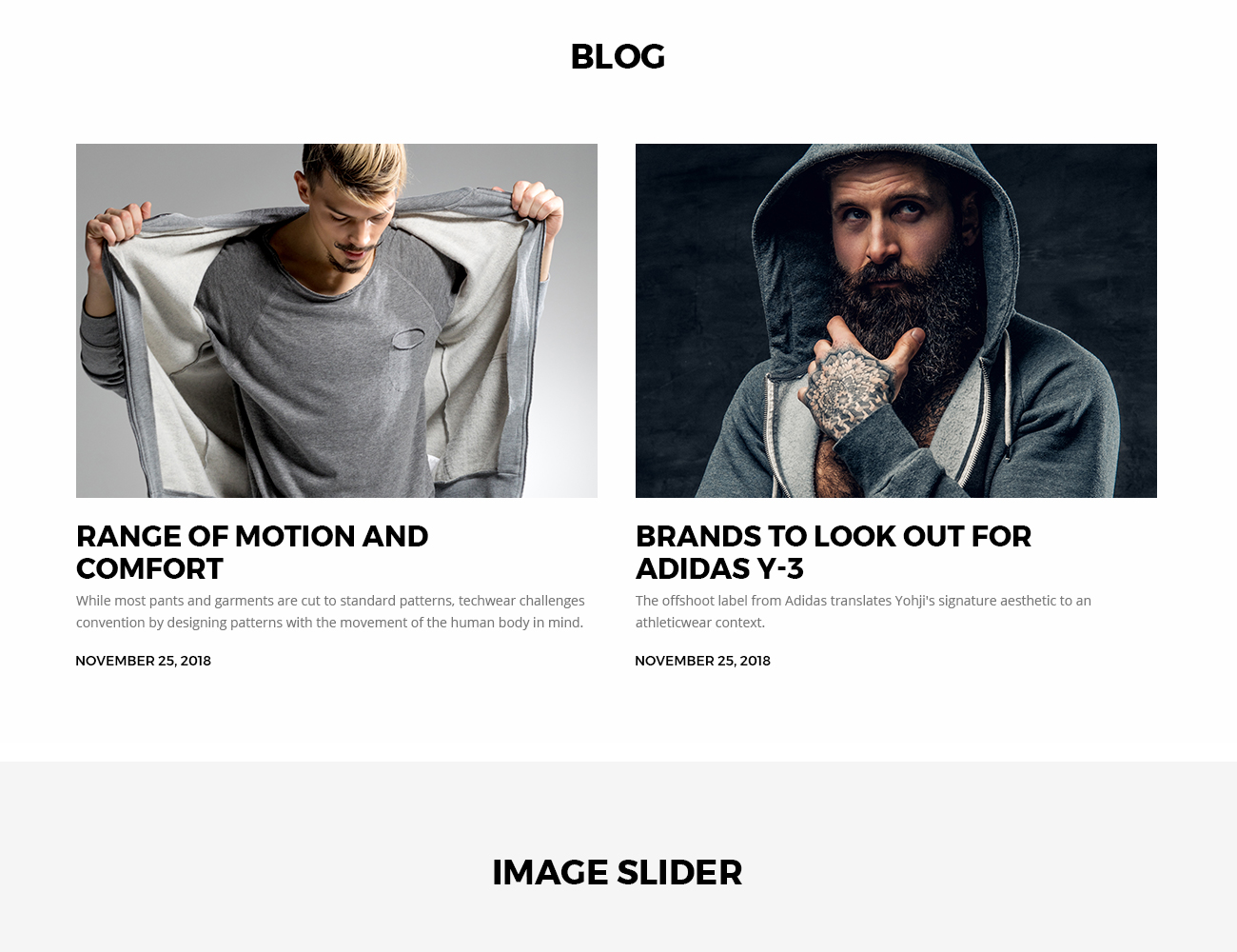 одежда magento тема