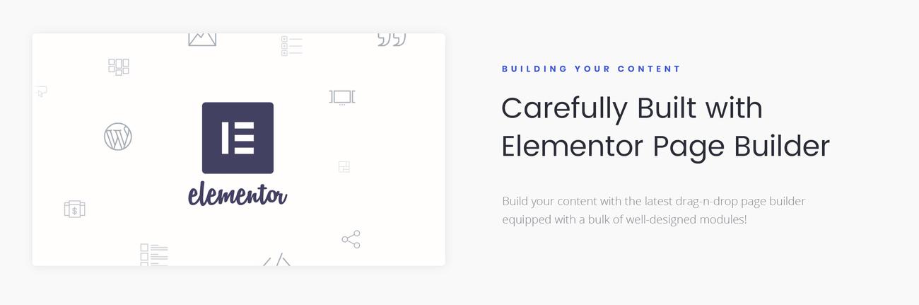 бизнес wordpress elementor тема