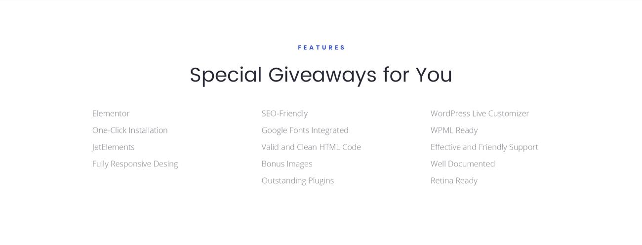 бизнес wordpress elementor тема