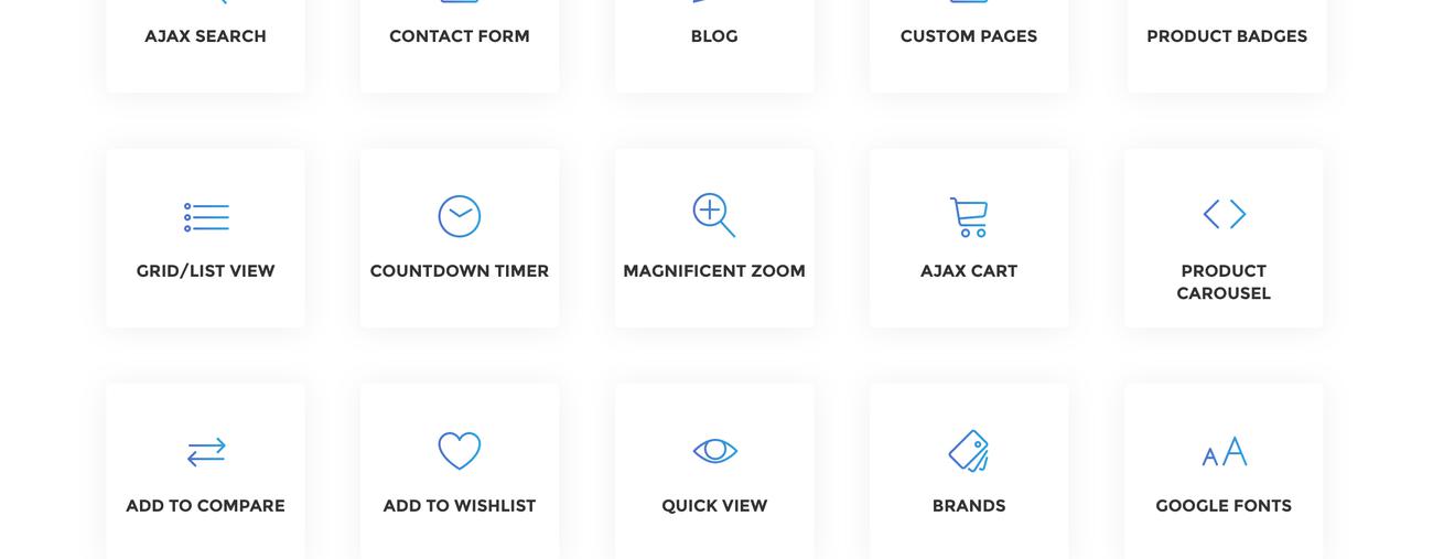 шаблон opencart обувного магазина