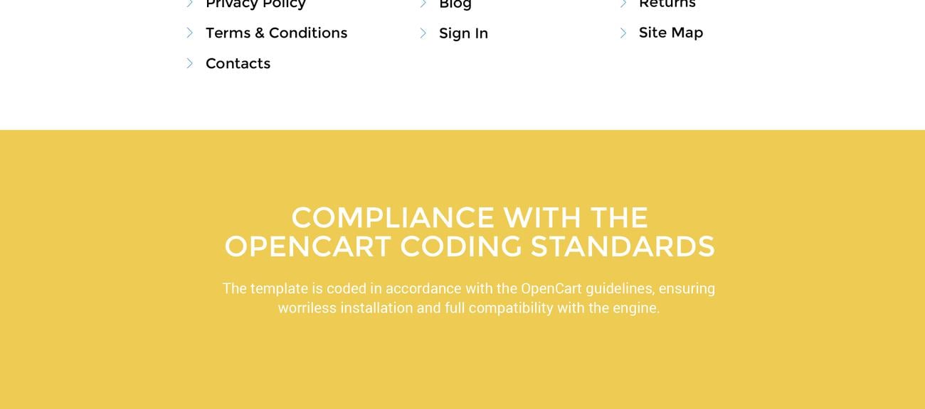 шаблон opencart магазина домашней мебели