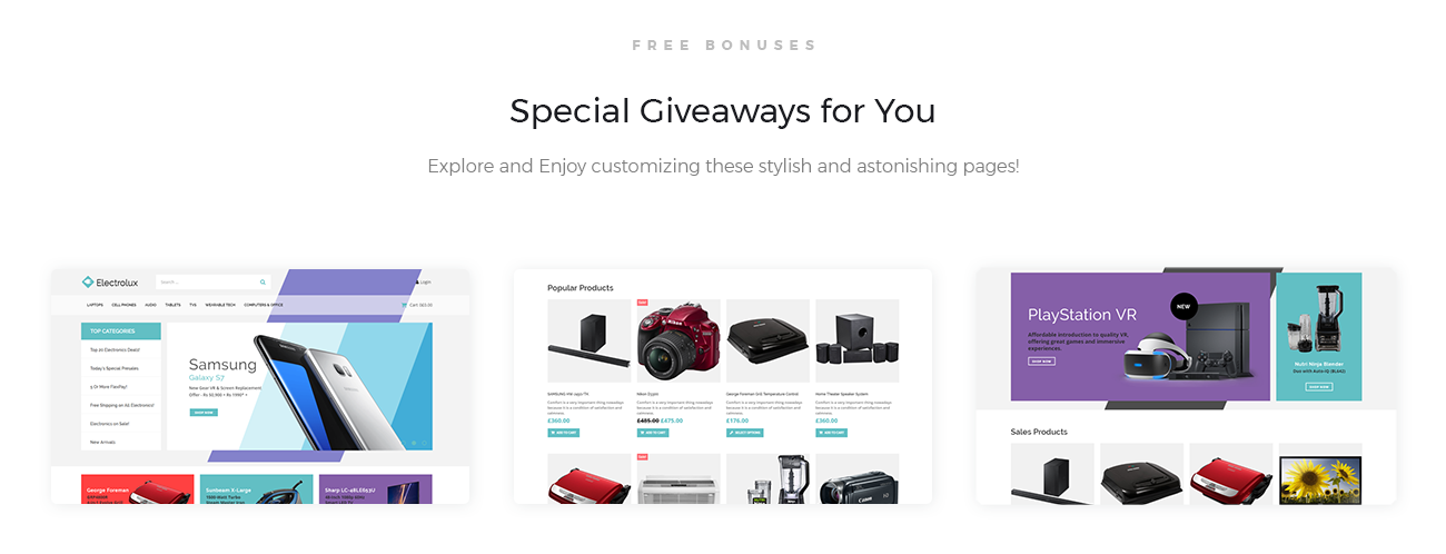 магазин электроники elementor woocommerce theme