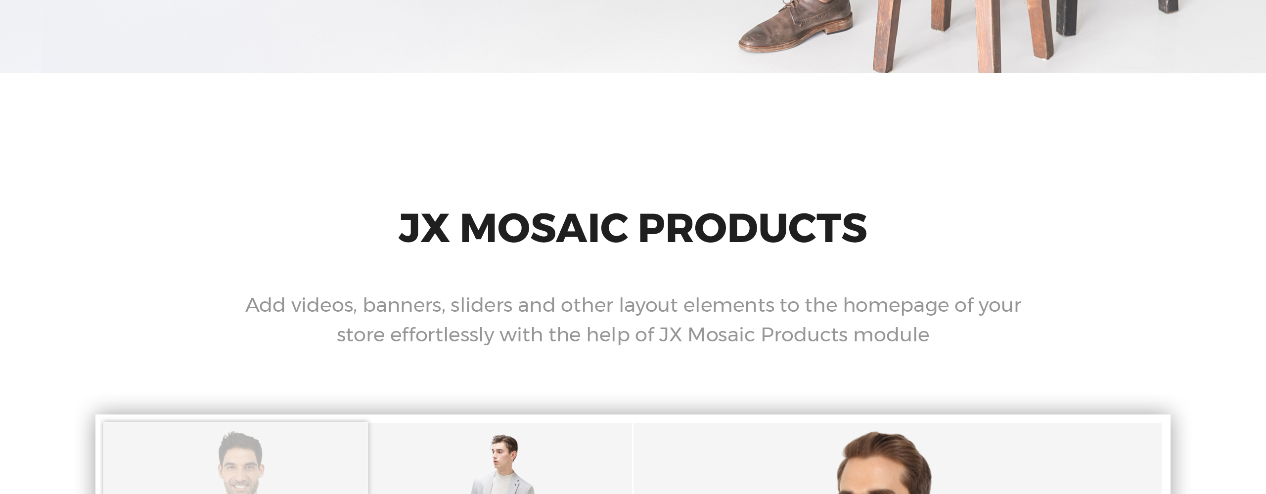 магазин одежды prestashop тема