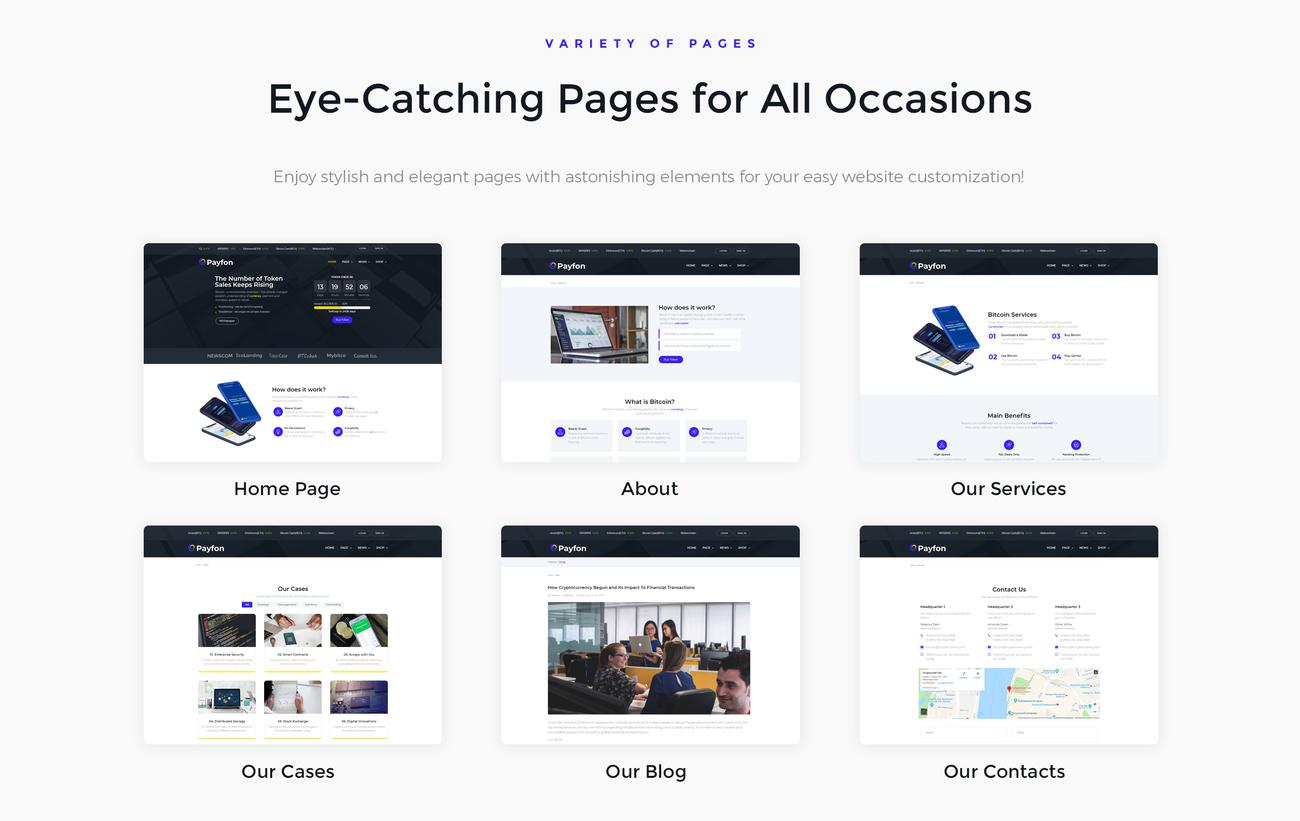 ico wordpress elementor theme