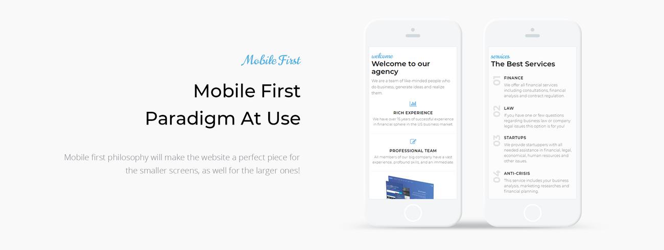 креативный бизнес wordpress elementor theme