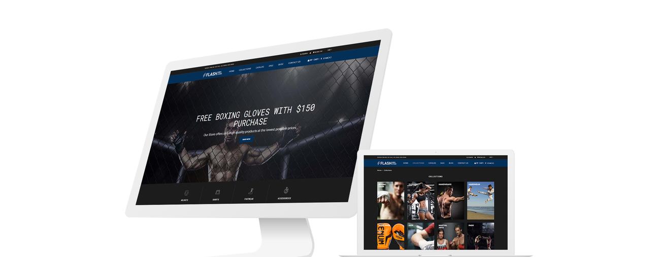 тема mma store shopify