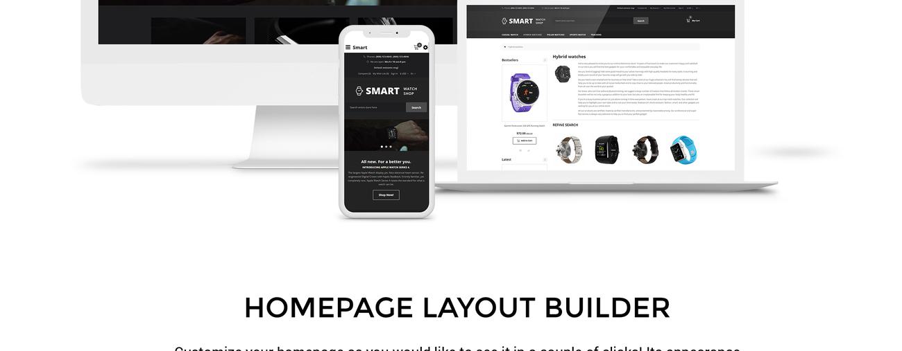 гаджет шаблон opencart