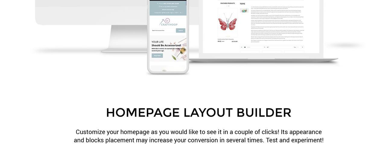 безумный шаблон opencart