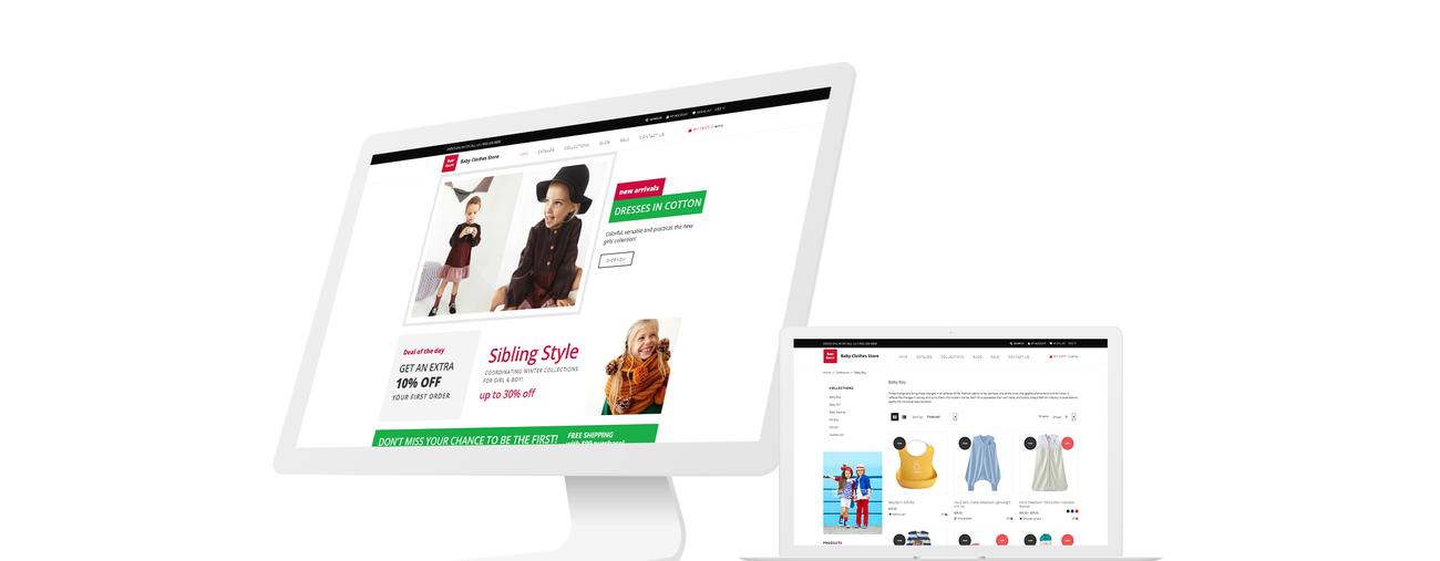 тема baby boom shopify