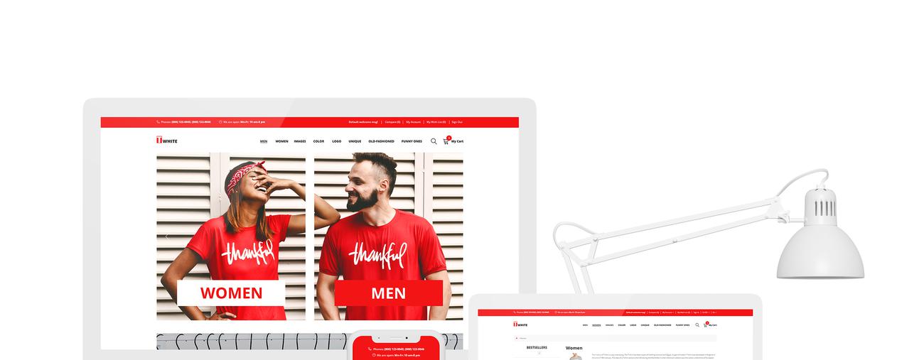 использовать шаблон opencart