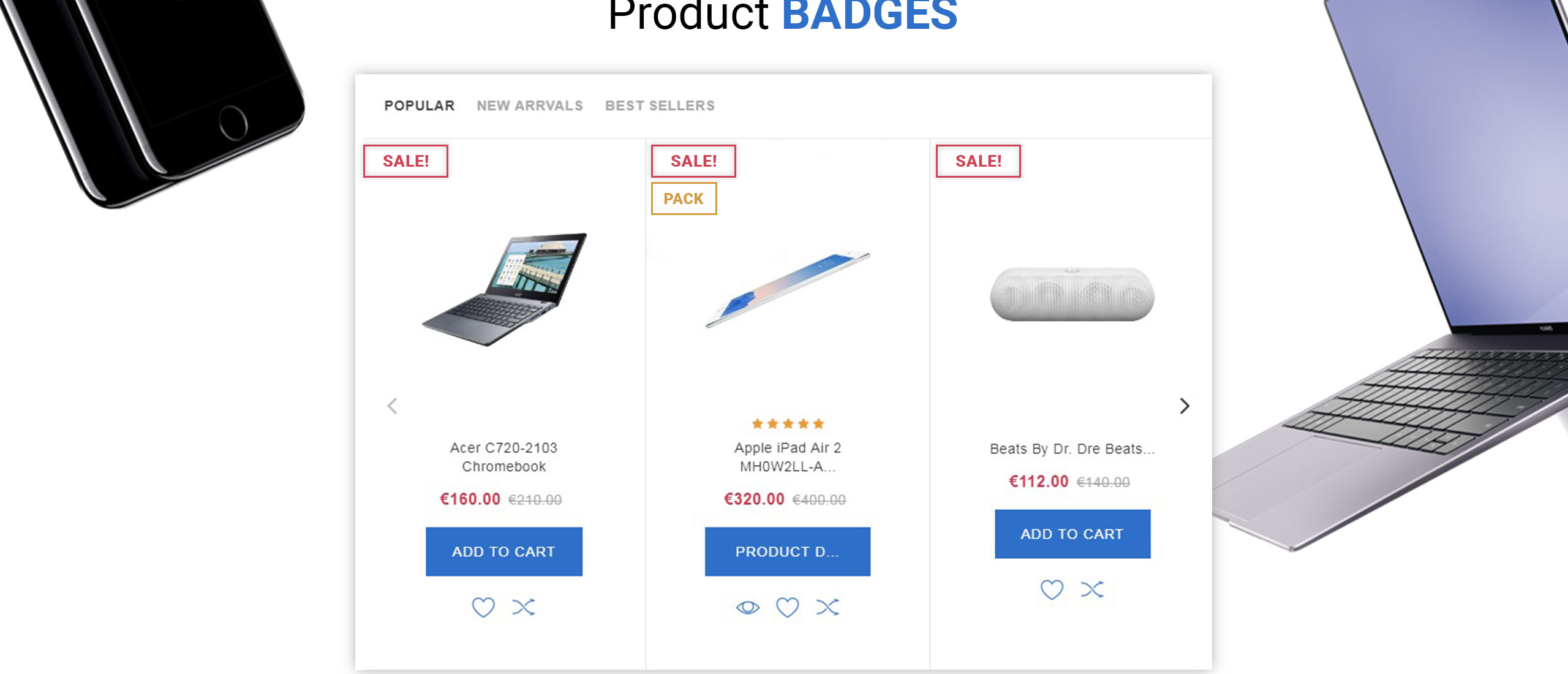 магазин электроники prestashop тема