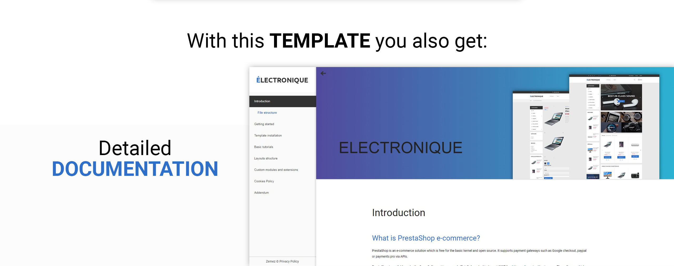 магазин электроники prestashop тема