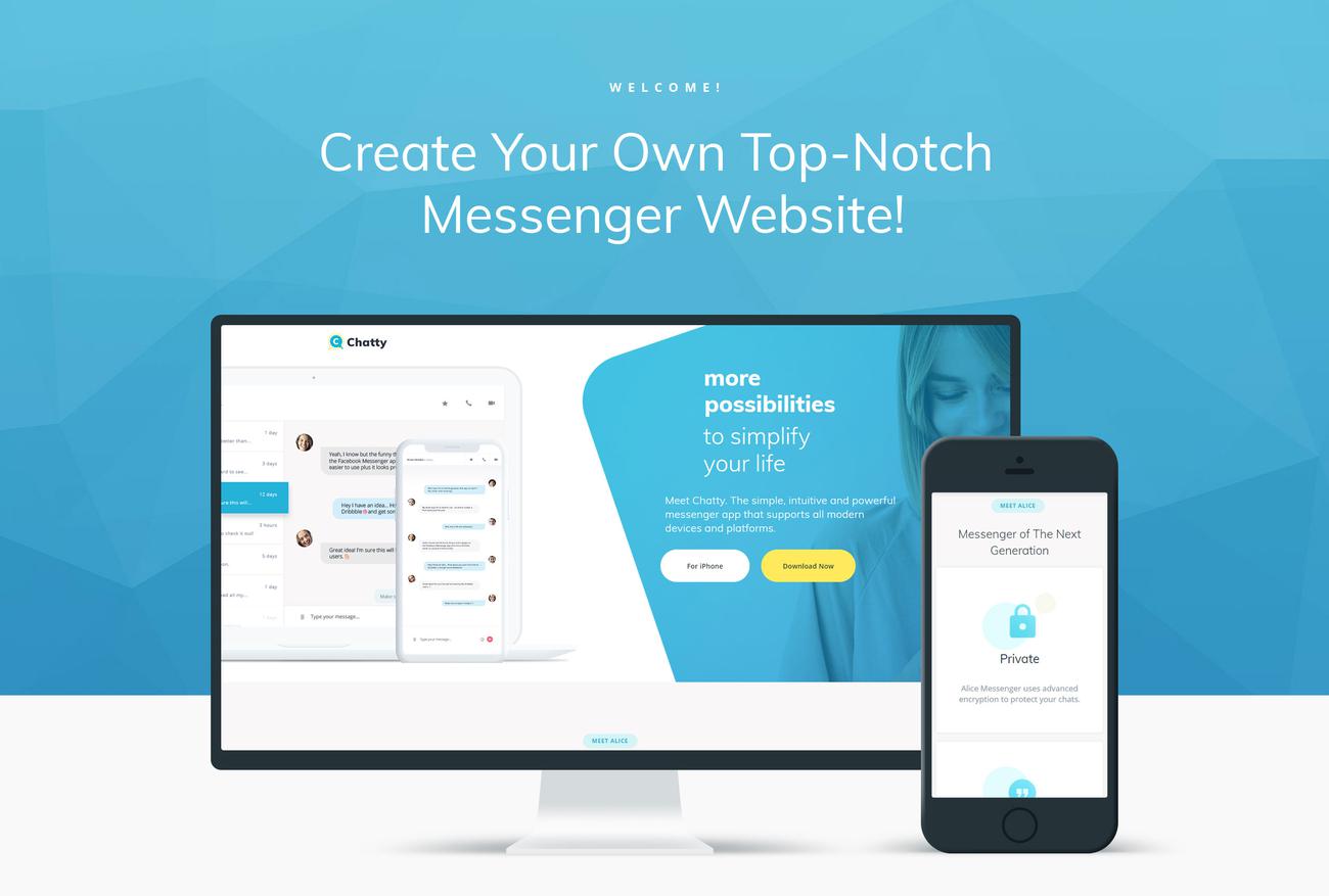 коммуникационная многоцелевая чистая тема wordpress elementor
