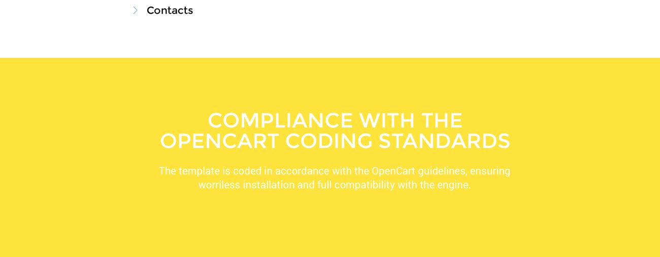 оптовый мультивалютный простой шаблон opencart