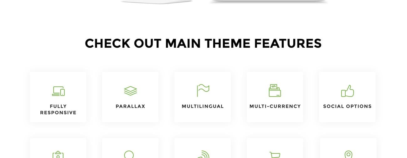 питание отзывчивая простая тема shopify