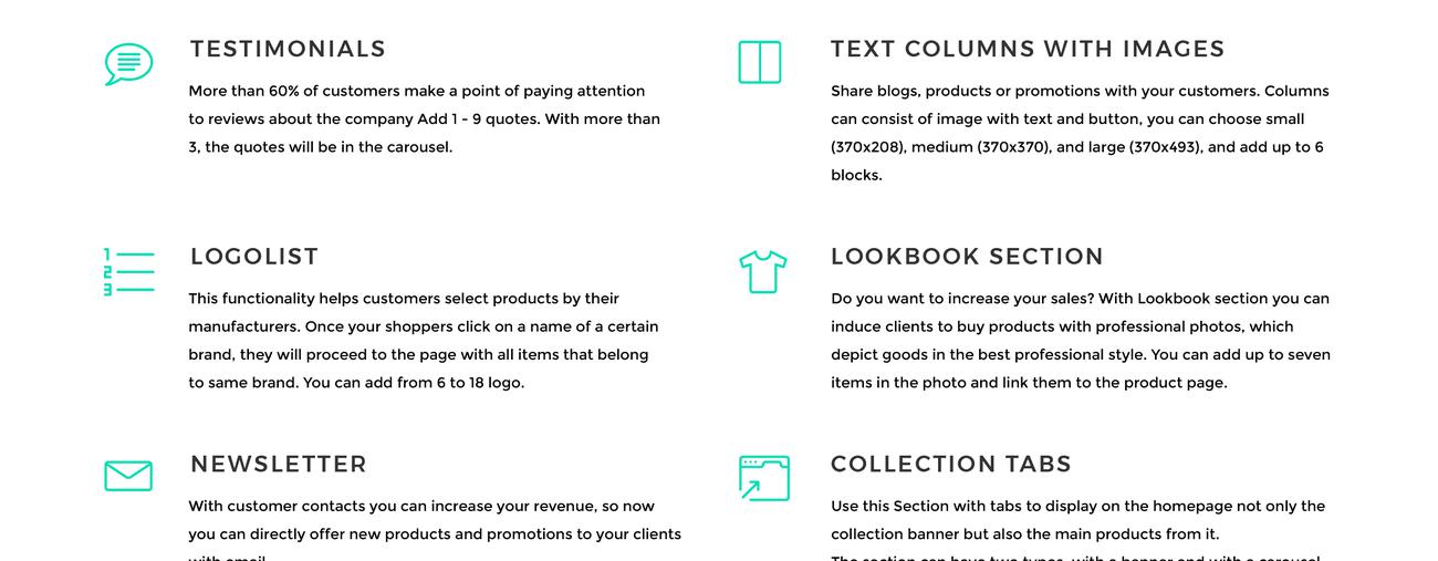 мощная чистая тема bootstrap shopify
