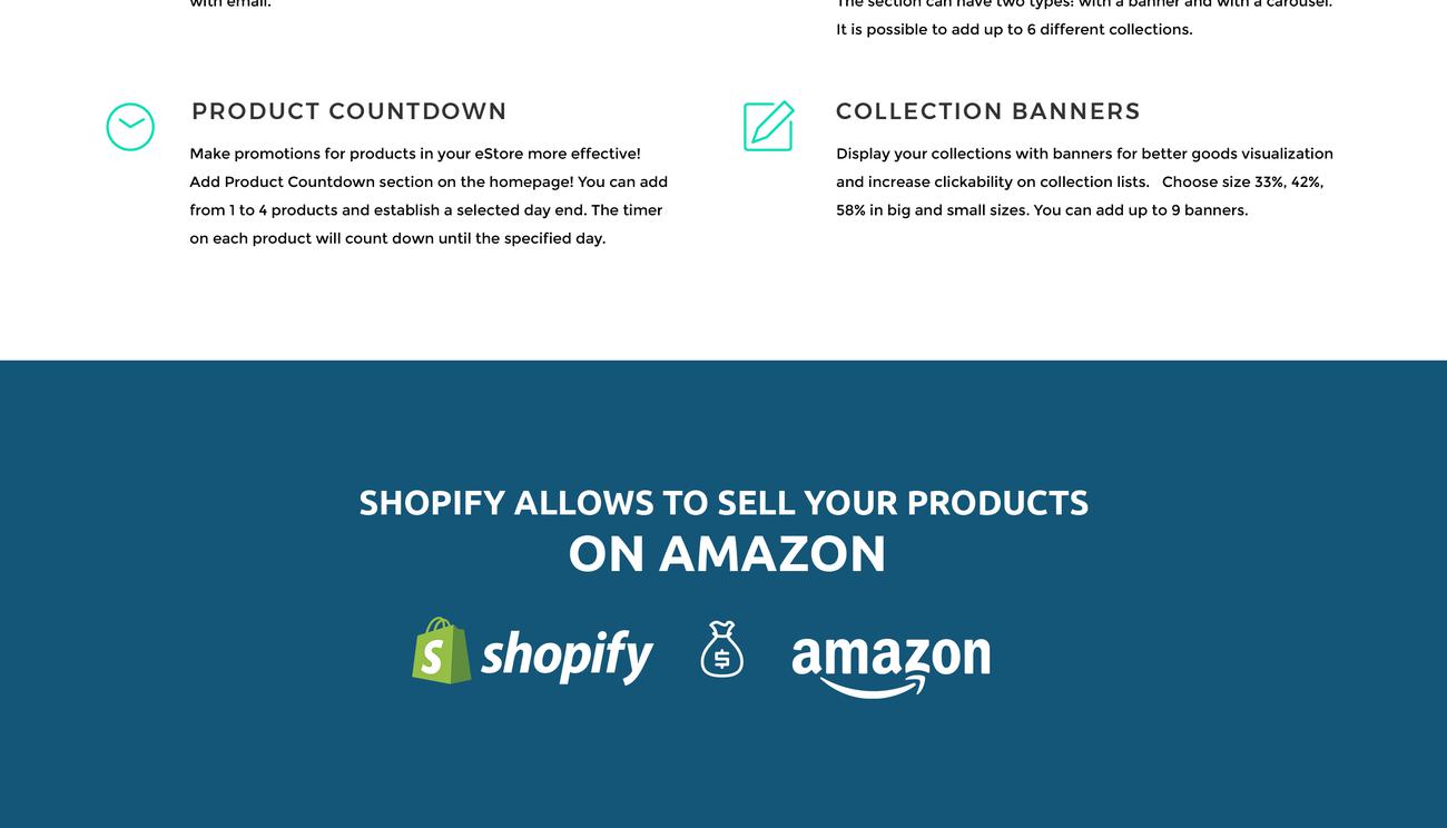 мощная чистая тема bootstrap shopify