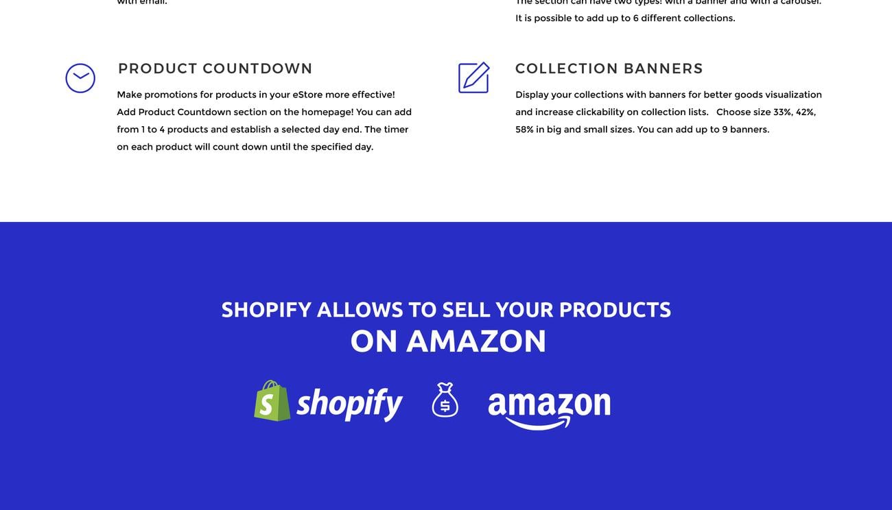 электроника и гаджеты clean shopify тема