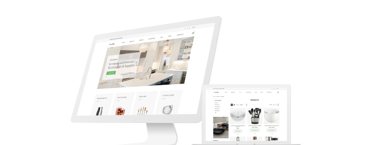 предметы домашнего обихода минималистичная тема shopify