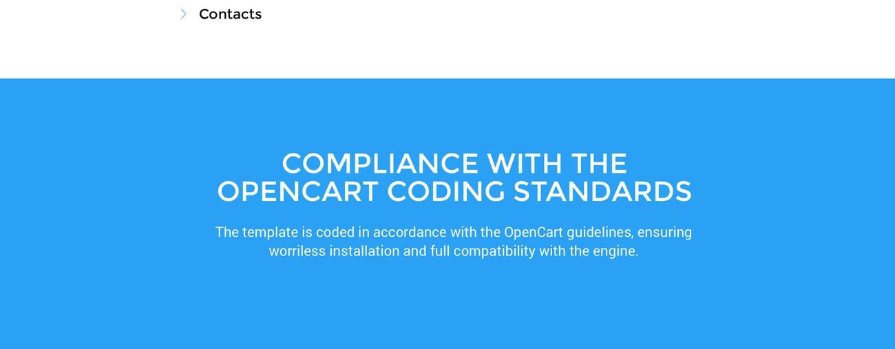 животное отзывчивый практичный шаблон opencart