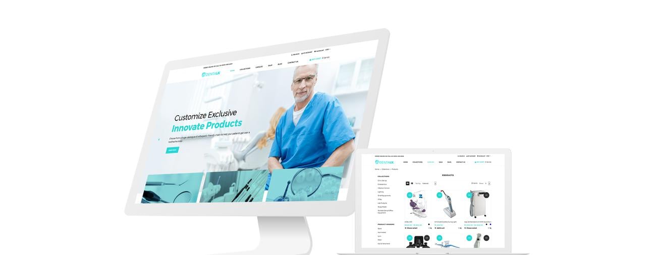 отзывчивая чистая тема bootstrap shopify