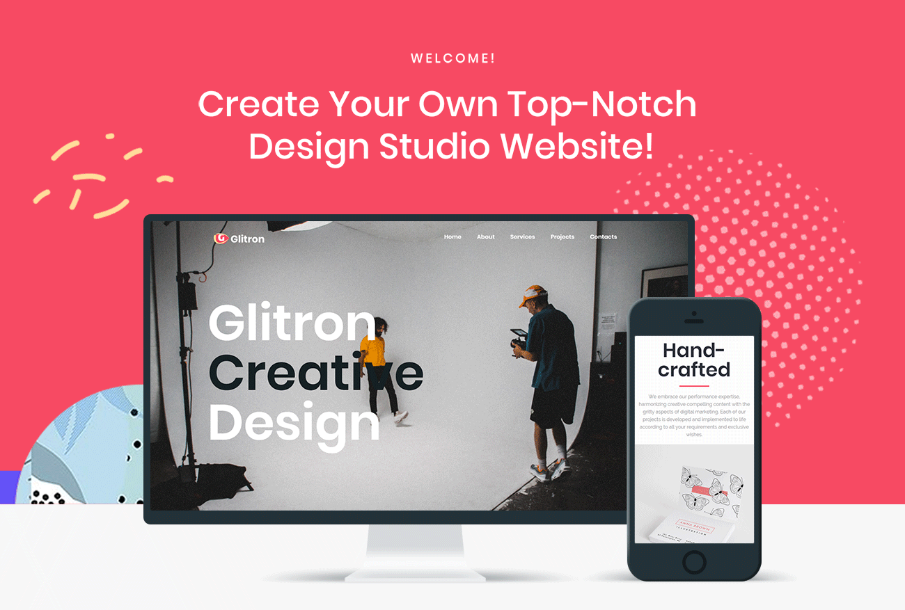 дизайн-студия wordpress elementor theme