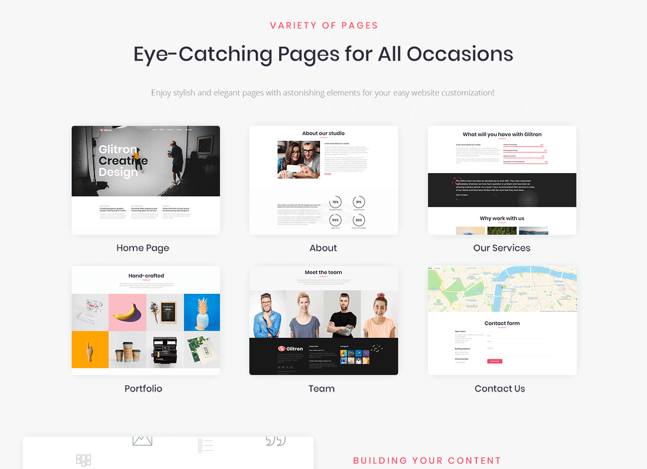 дизайн-студия wordpress elementor theme