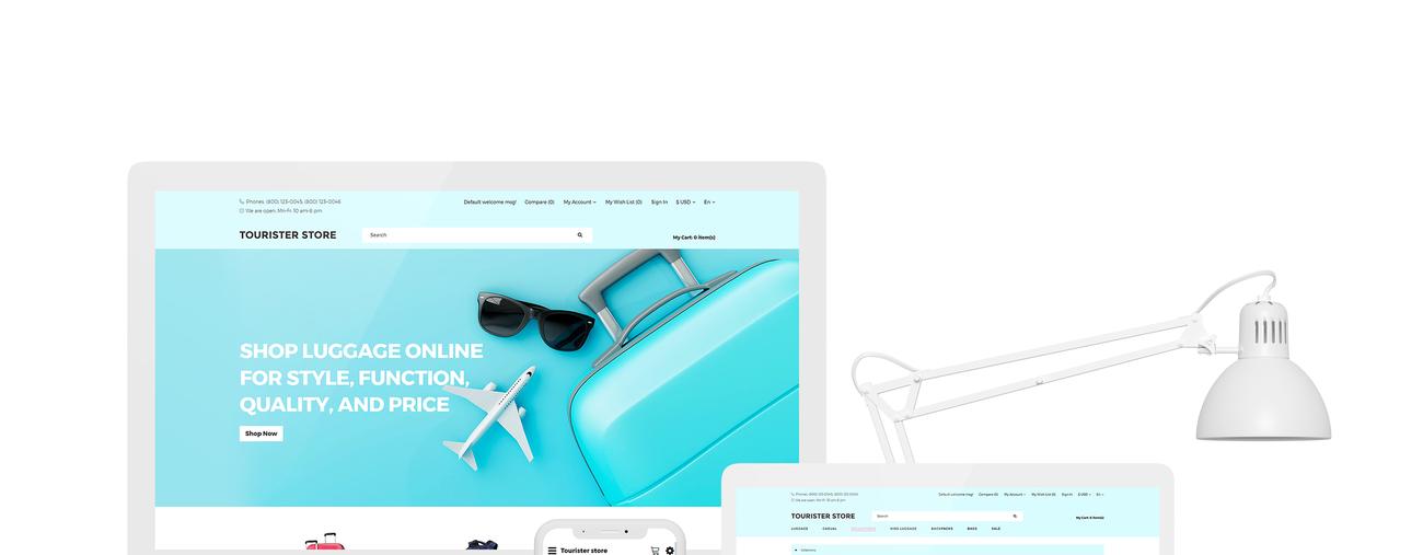 используйте чистый шаблон opencart